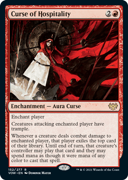 Curse of Hospitality : INNISTRAD CRIMSON VOW - 152/277