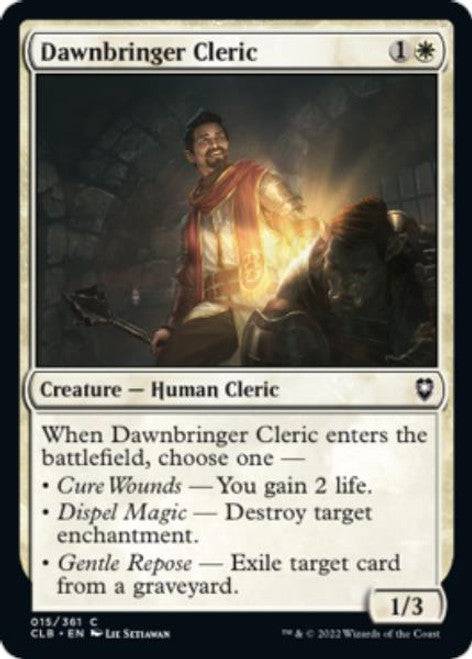 Dawnbringer Cleric : DUNGEONS & DRAGONS: BATTLE FOR BALDUR'S GATE - 015/361