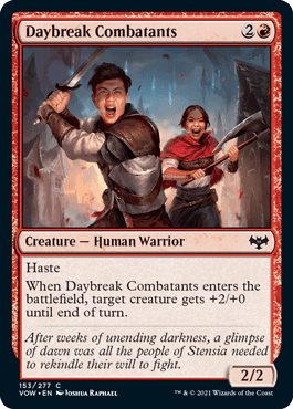 Daybreak Combatants : INNISTRAD CRIMSON VOW - 153/277