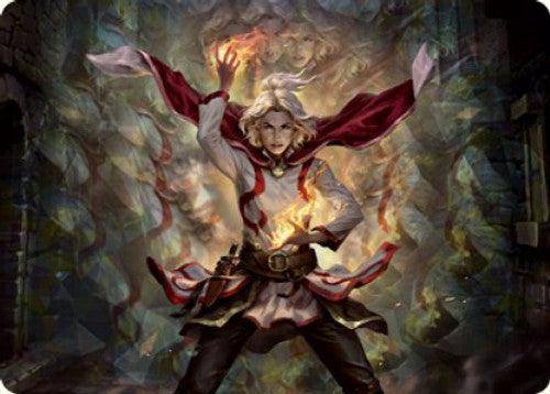 Delina, Wild Mage : DUNGEONS & DRAGONS: ADVENTURES IN THE FORGOTTEN REALMS (Art card) - 31/81