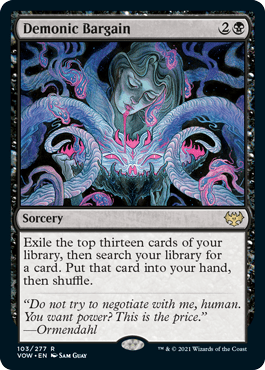 Demonic Bargain : INNISTRAD CRIMSON VOW - 103/277