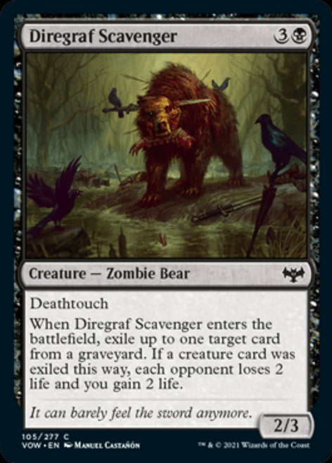 Diregraf Scavenger : INNISTRAD CRIMSON VOW - 105/277