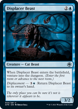 Displacer Beast : DUNGEONS & DRAGONS: ADVENTURES IN THE FORGOTTEN REALMS - 054/281
