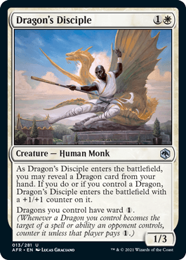 Dragon's Disciple : DUNGEONS & DRAGONS: ADVENTURES IN THE FORGOTTEN REALMS - 013/281