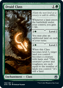 Druid Class : DUNGEONS & DRAGONS: ADVENTURES IN THE FORGOTTEN REALMS - 180/281