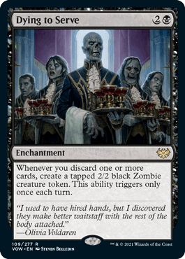 Dying to Serve : INNISTRAD CRIMSON VOW - 109/277