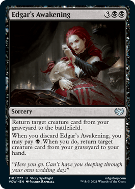 Edgar's Awakening : INNISTRAD CRIMSON VOW - 110/277