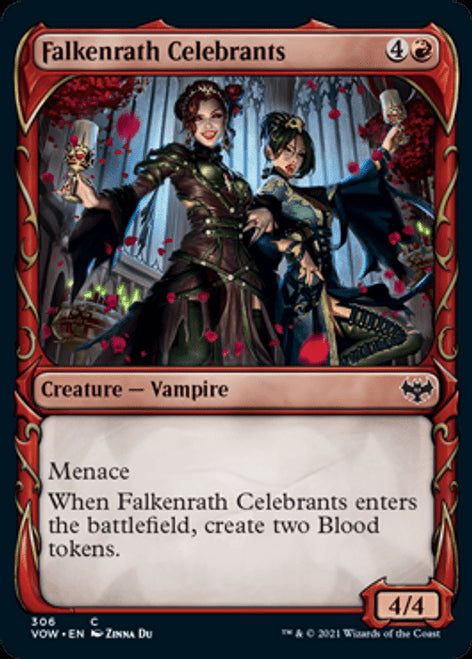 Falkenrath Celebrants : INNISTRAD CRIMSON VOW - 306