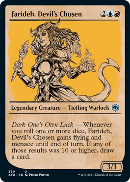 Farideh, Devil's Chosen (Showcase) : DUNGEONS & DRAGONS: ADVENTURES IN THE FORGOTTEN REALMS - 339