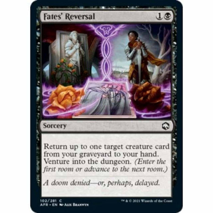 Fates' Reversal : DUNGEONS & DRAGONS: ADVENTURES IN THE FORGOTTEN REALMS - 102/281 - Lockett Labs UK
