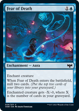 Fear of Death : INNISTRAD CRIMSON VOW - 059/277 - Lockett Labs UK