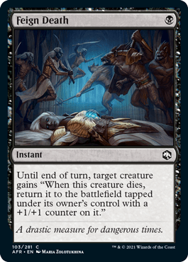 Feign Death (FOIL) : DUNGEONS & DRAGONS: ADVENTURES IN THE FORGOTTEN REALMS - 103/281