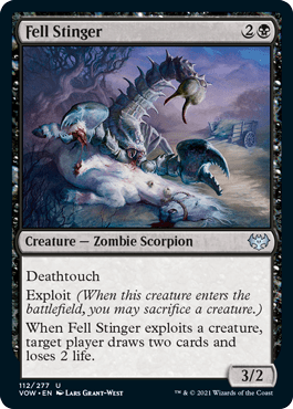 Fell Stinger : INNISTRAD CRIMSON VOW - 112/277