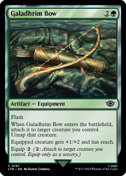 Galadhrim Bow (Foil) : THE LORD OF THE RINGS: TALES OF MIDDLE-EARTH - 0167
