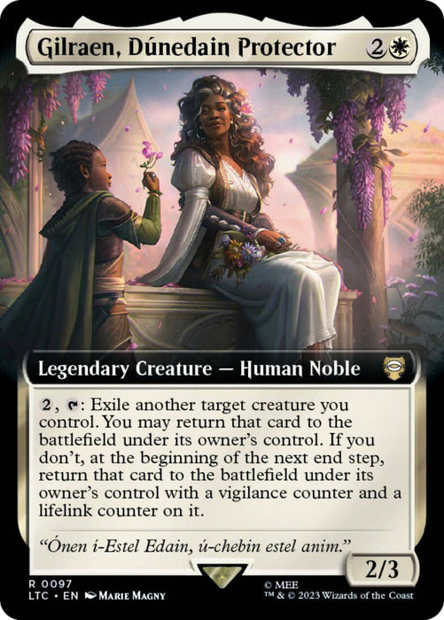 Gilraen, Dunedain Protector (Extended Art) : THE LORDS OF THE RINGS: TALES OF MIDDLE-EARTH - 0097