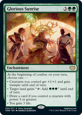 Glorious Sunrise : INNISTRAD CRIMSON VOW - 200/277
