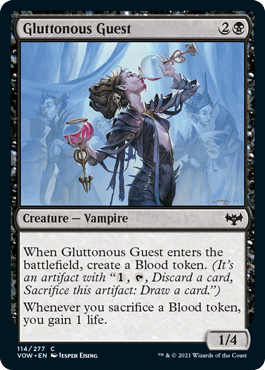 Gluttonous Guest : INNISTRAD CRIMSON VOW - 114/277 - Lockett Labs UK