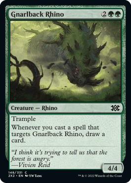 Gnarlback Rhino : DOUBLE MASTERS 2022 - 148/331