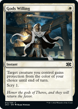 Gods Willing (FOIL) : DOUBLE MASTERS 2022 - 012/331
