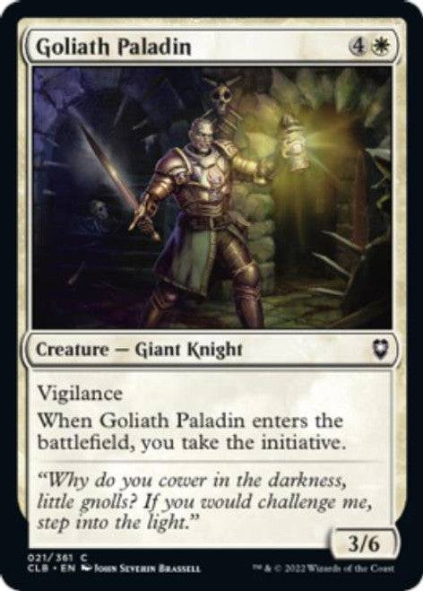 Goliath Paladin : DUNGEONS & DRAGONS: BATTLE FOR BALDUR'S GATE - 021/361