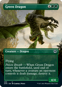 Green Dragon (BORDERLESS) : DUNGEONS & DRAGONS: ADVENTURES IN THE FORGOTTEN REALMS - 295