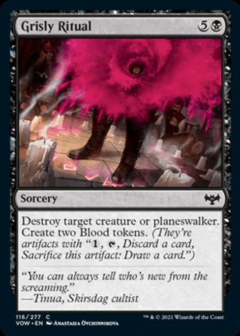 Grisly Ritual : INNISTRAD CRIMSON VOW - 116/277