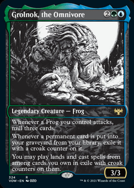 Grolnok, the Omnivore (Showcase) : INNISTRAD CRIMSON VOW - 324