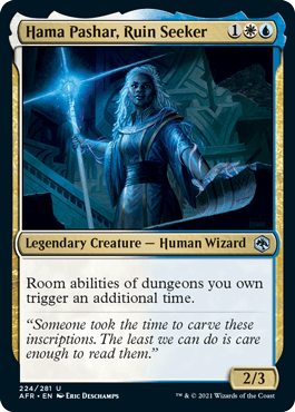 Hama Pashar, Ruin Seeker : DUNEGONS & DRAGONS: ADVENTURES IN THE FORGOTTEN REALMS - 224/281