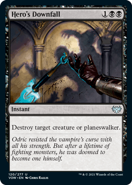 Hero's Downfall : INNISTRAD CRIMSON VOW - 120/277