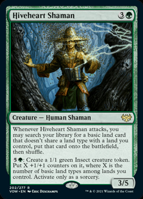 Hiveheart Shaman : INNISTRAD CRIMSON VOW - 202/277