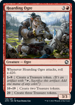 Hoarding Ogre : DUNGEONS & DRAGONS: ADVENTURES IN THE FORGOTTEN REALMS - 146/281