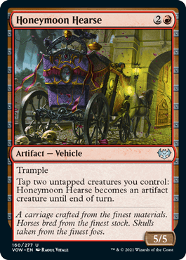 Honeymoon Hearse : INNISTRAD CRIMSON VOW - 160/277