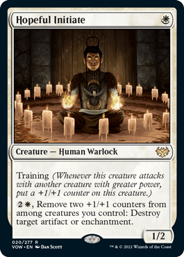 Hopeful Initiate : INNISTRAD CRIMSON VOW - 020/277