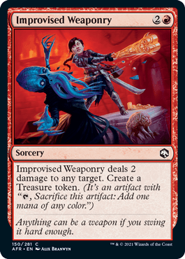 Improvised Weaponry : DUNGEONS & DRAGONS: ADVENTURES IN THE FORGOTTEN REALMS - 150/281