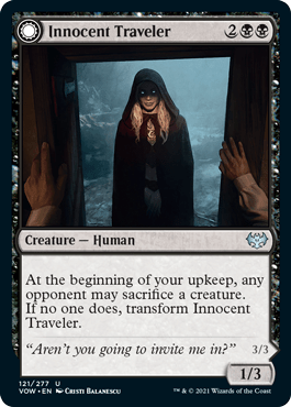 Innocent Traveler // Malicious Invader : INNISTRAD CRIMSON VOW - 121/277