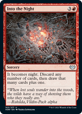 Into the Night : INNISTRAD CRIMSON VOW - 163/277