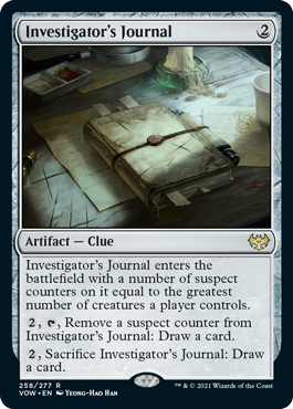 Investigator's Journal : INNISTRAD CRIMSON VOW - 258/277