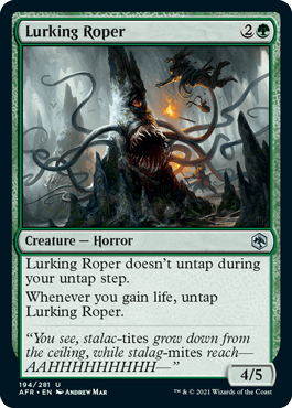 Lurking Roper : DUNGEONS & DRAGONS: ADVENTURES IN THE FORGOTTEN REALMS - 194/281
