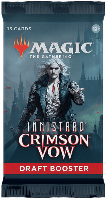 Magic the Gathering : Innistrad Crimson Vow - Draft Booster Pack - Lockett Labs UK