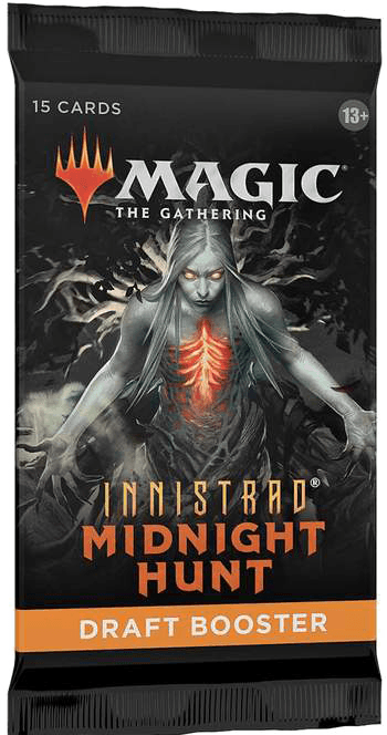 Magic The Gathering : Innistrad: Midnight Hunt - Draft Booster Pack - Lockett Labs UK