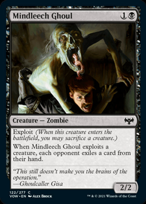 Mindleech Ghoul : INNISTRAD CRIMSON VOW - 122/277