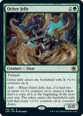 Ochre Jelly : DUNGEONS & DRAGONS: ADVENTURES IN THE FORGOTTEN REALMS - 196/281