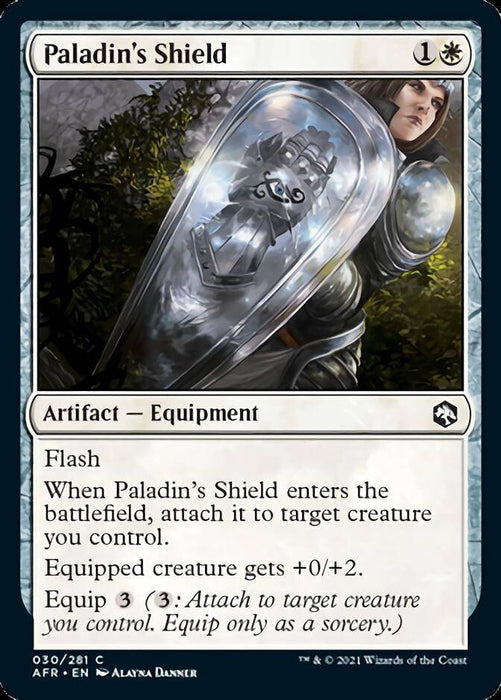 Paladin's Shield : DUNGEONS & DRAGONS: ADVENTURES IN THE FORGOTTEN REALMS - 030/281 - Lockett Labs UK