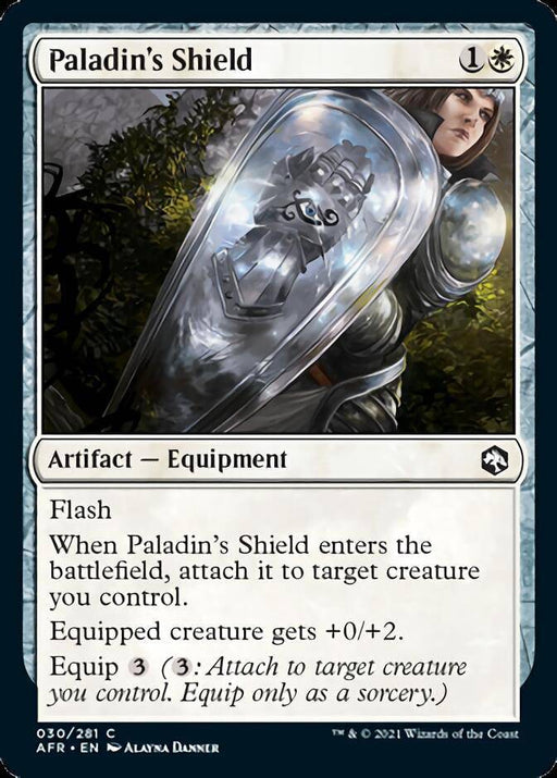 Paladin's Shield : DUNGEONS & DRAGONS: ADVENTURES IN THE FORGOTTEN REALMS - 030/281 - Lockett Labs UK