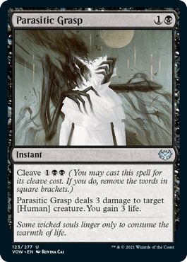 Parasitic Grasp : INNISTRAD CRIMSON VOW - 123/277