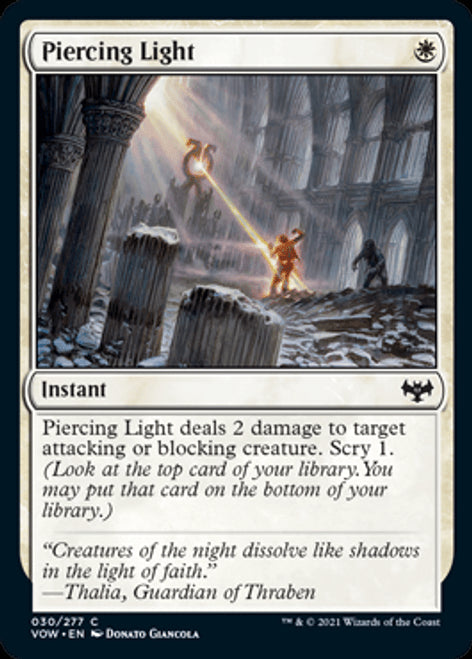 Piercing Light : INNISTRAD CRIMSON VOW - 030/277