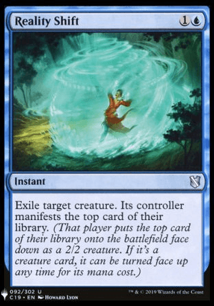 Reality Shift : THE LIST
