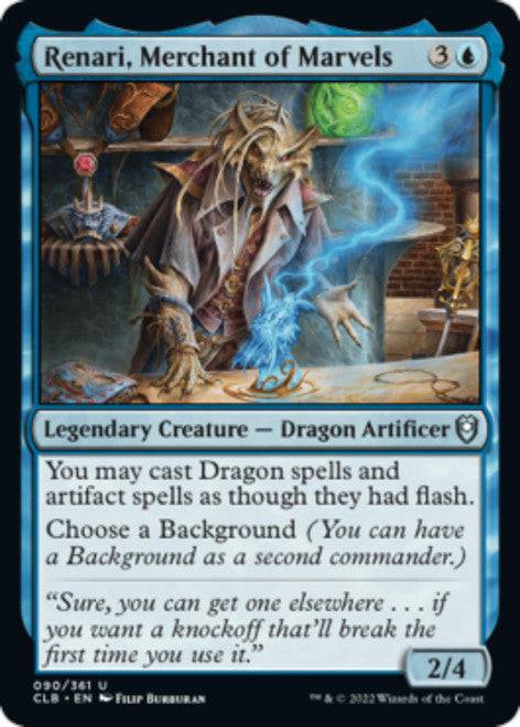Renari, Merchant of Marvels : DUNGEONS & DRAGONS: BATTLE FOR BALDUR'S GATE - 090/361