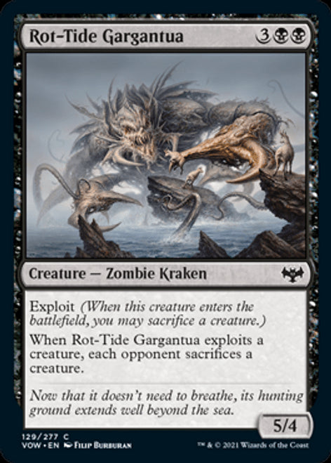 Rot-Tide Gargantua : INNISTRAD CRIMSON VOW - 129/277