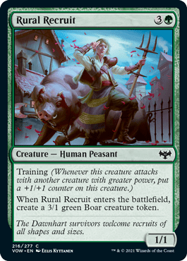 Rural Recruit : INNISTRAD CRIMSON VOW - 216/277